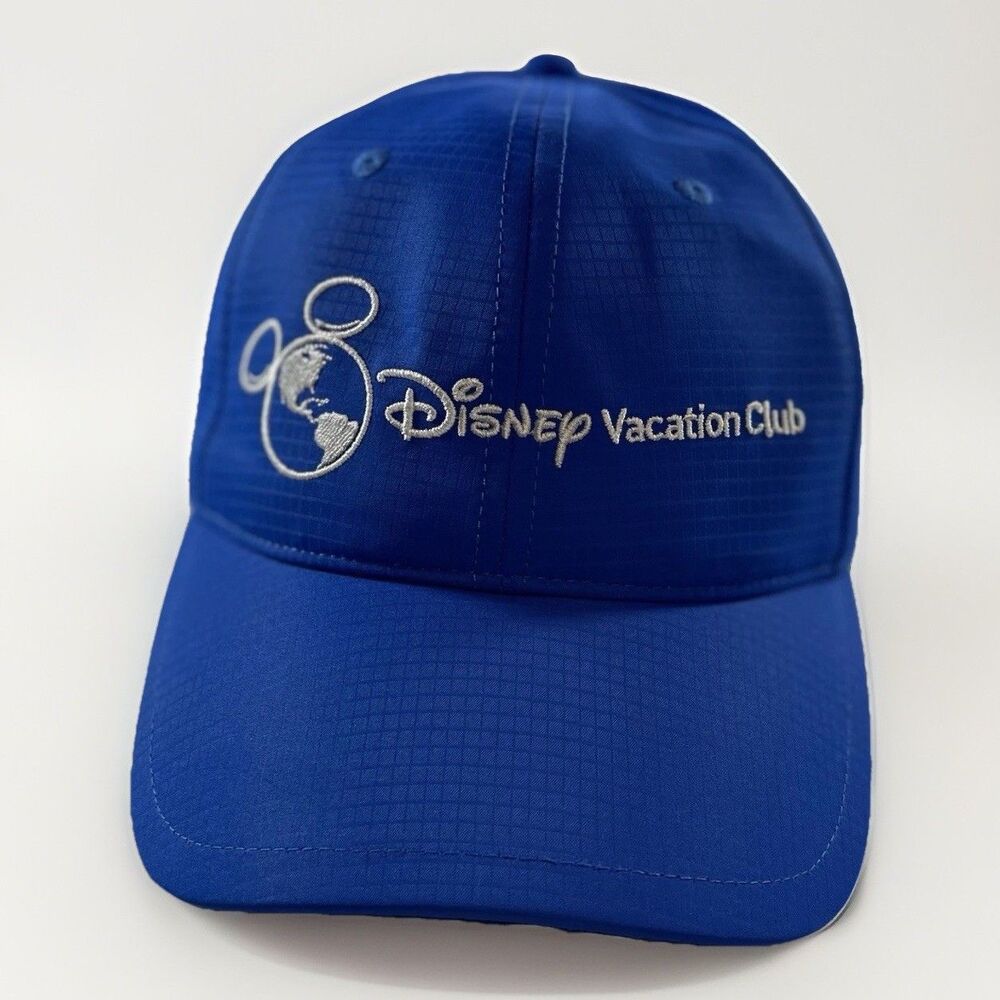 Disney Vacation Club DVC Member Hat Blue Adjustable Cap Exclusive Disney Parks